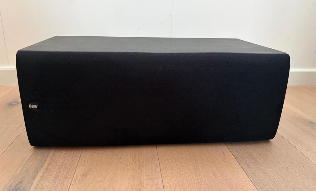 B&W Center Speaker LCR 600 S3 - Zwart, Audio, Tv en Foto, Ophalen, Gebruikt, Bowers & Wilkins (B&W), 120 watt of meer
