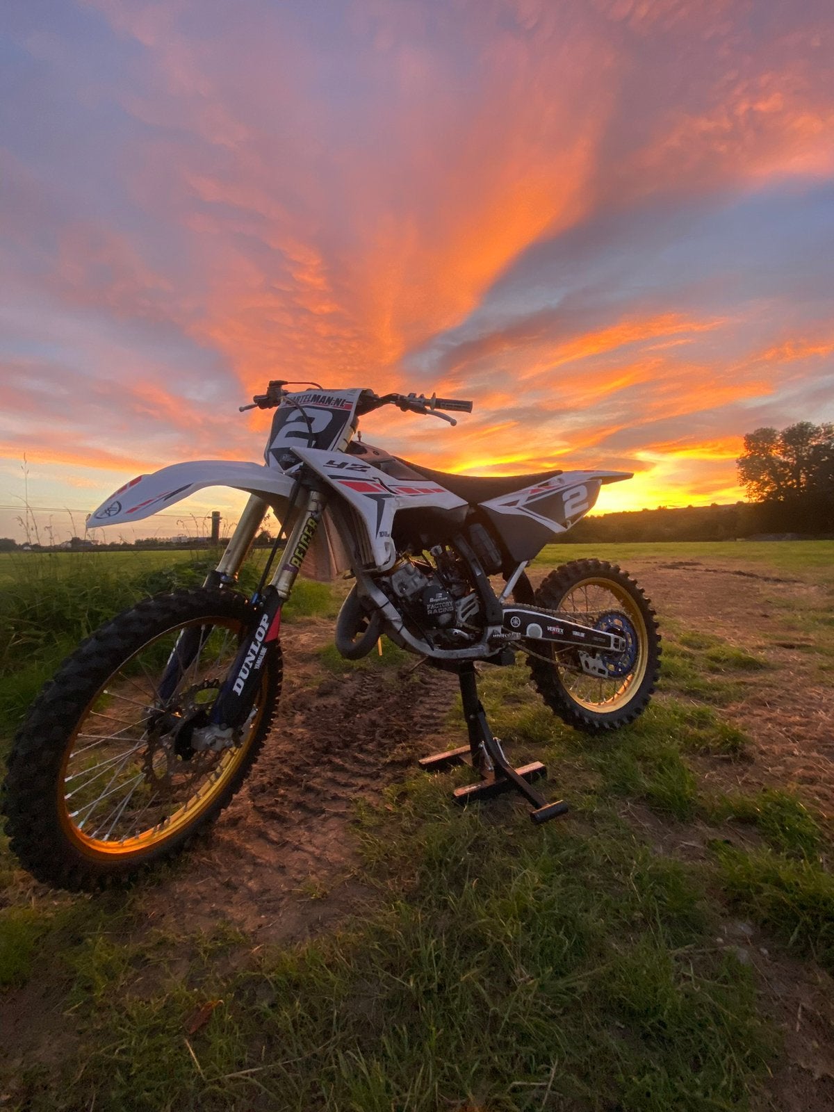 Yamaha YZ125 2017 wedstrijd klaar, Fietsen en Brommers, Ophalen, 6 versnellingen, Gebruikt, Yamaha
