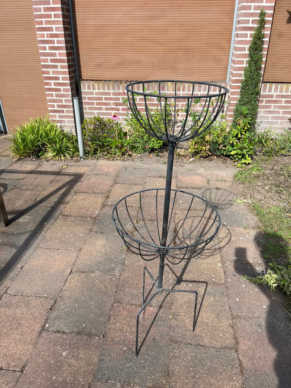 Geranium standaard en 2 hangmanden nieuw, Tuin en Terras, Ophalen, Zo goed als nieuw, Rond, Hout