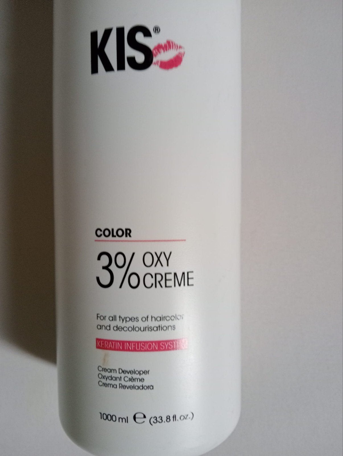 KIS Color 3% Oxy Crème - 1000 ml, Ophalen, Zo goed als nieuw, Overige typen