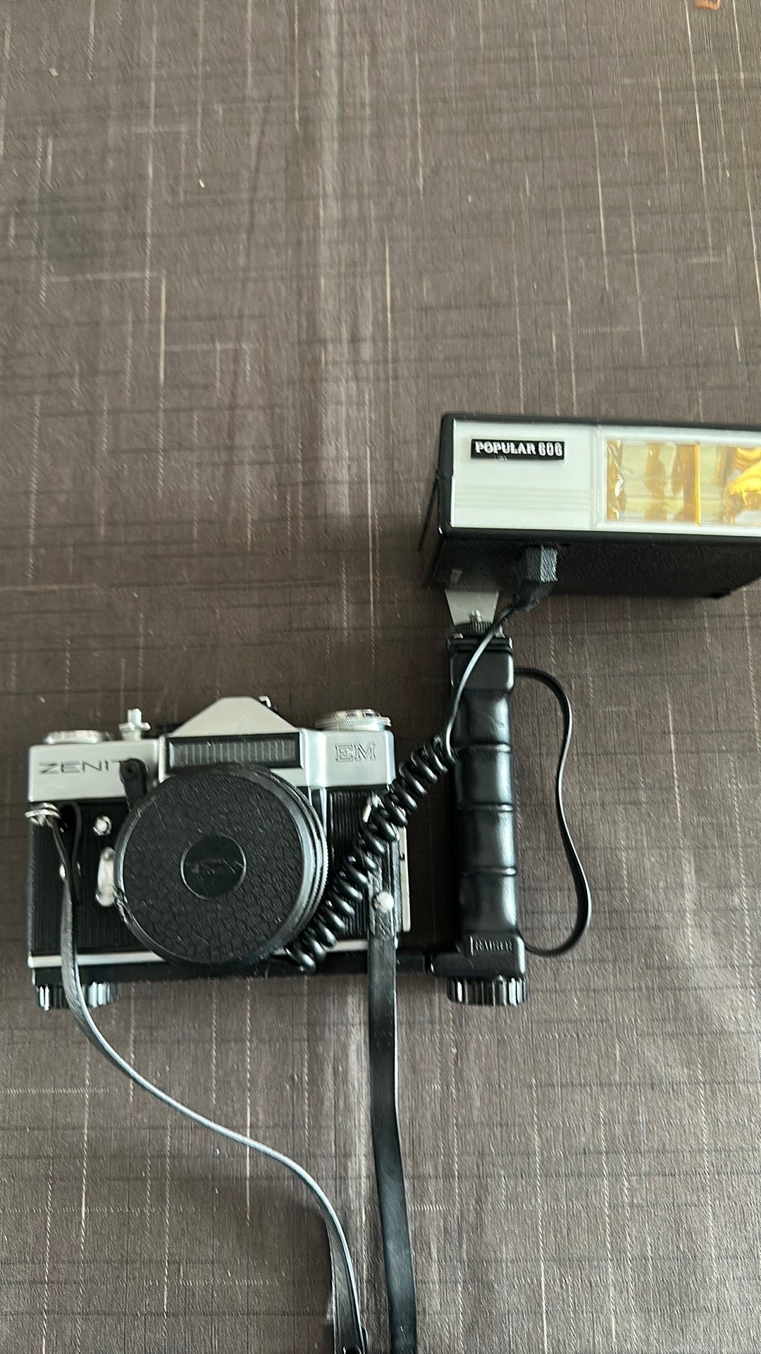 Zenit EM analoge camara 35mm film, Audio, Tv en Foto, Ophalen of Verzenden, Gebruikt, Compact, Overige Merken