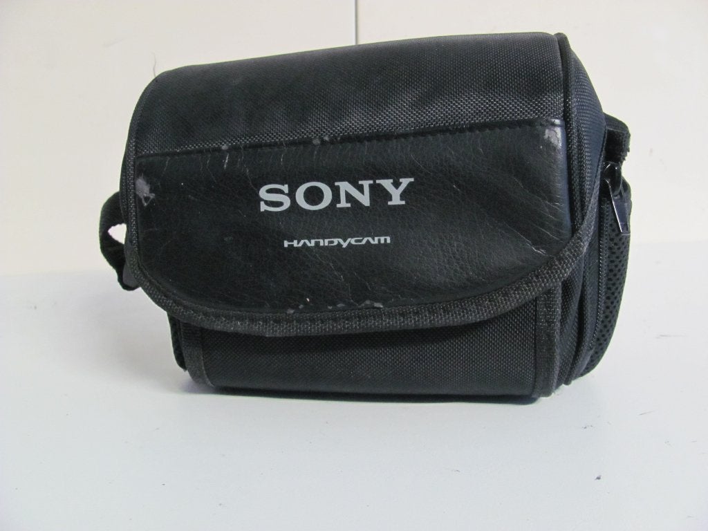 Sony camcorder tasje, Audio, Tv en Foto, Schouderband, Ophalen of Verzenden, Zo goed als nieuw, Zwart