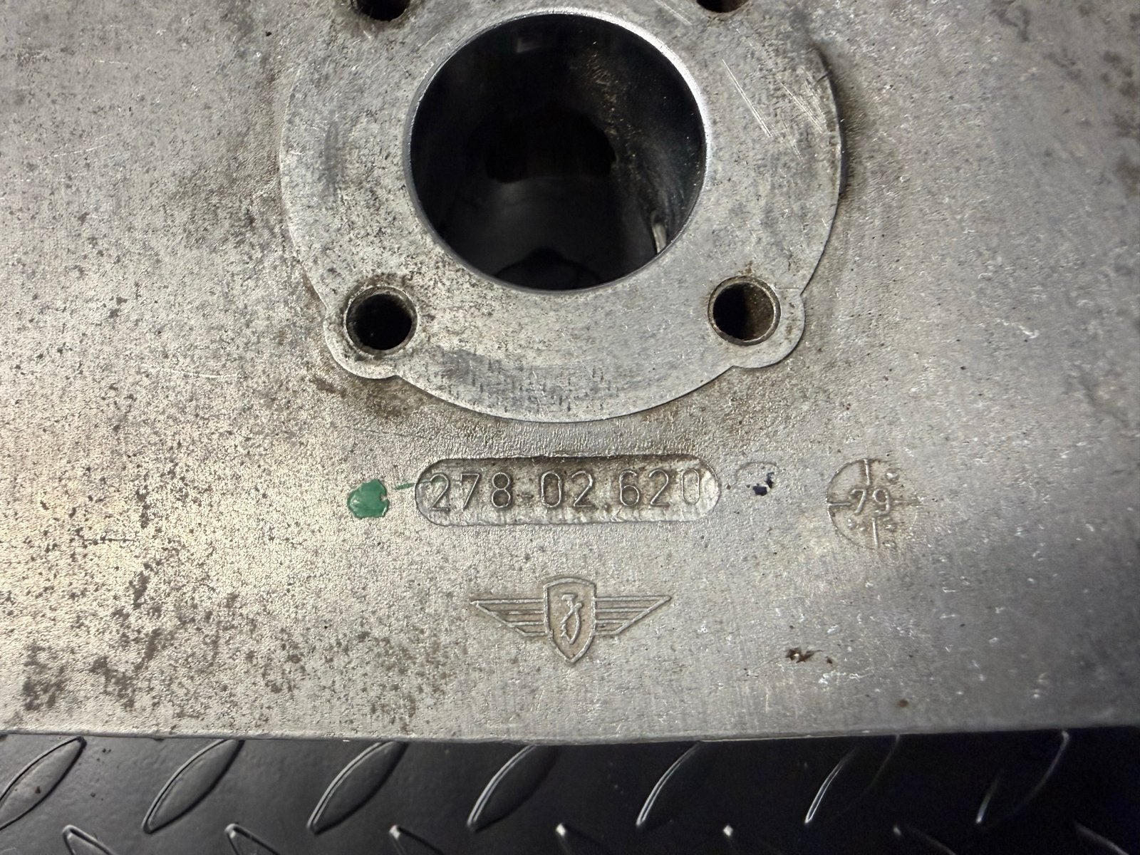 Zundapp Cilinder 278-02 620 met Cilinderkop 278-02 117., Ophalen of Verzenden, Gebruikt, Cilinder