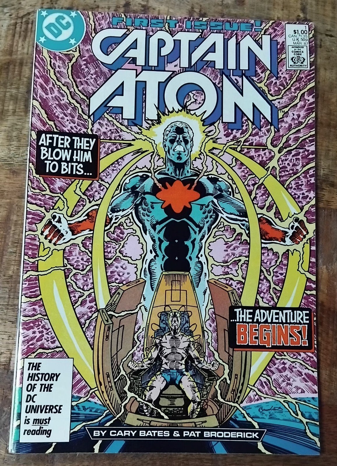 Captain Atom #1 ( DC 1987 ) VF., Eén comic, Amerika, Ophalen of Verzenden, Zo goed als nieuw