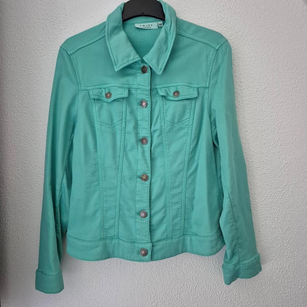 Enjoy jasje / blazer groen maat 42 (nieuw), Maat 42/44 (L), Enjoy, Nieuw, Ophalen of Verzenden
