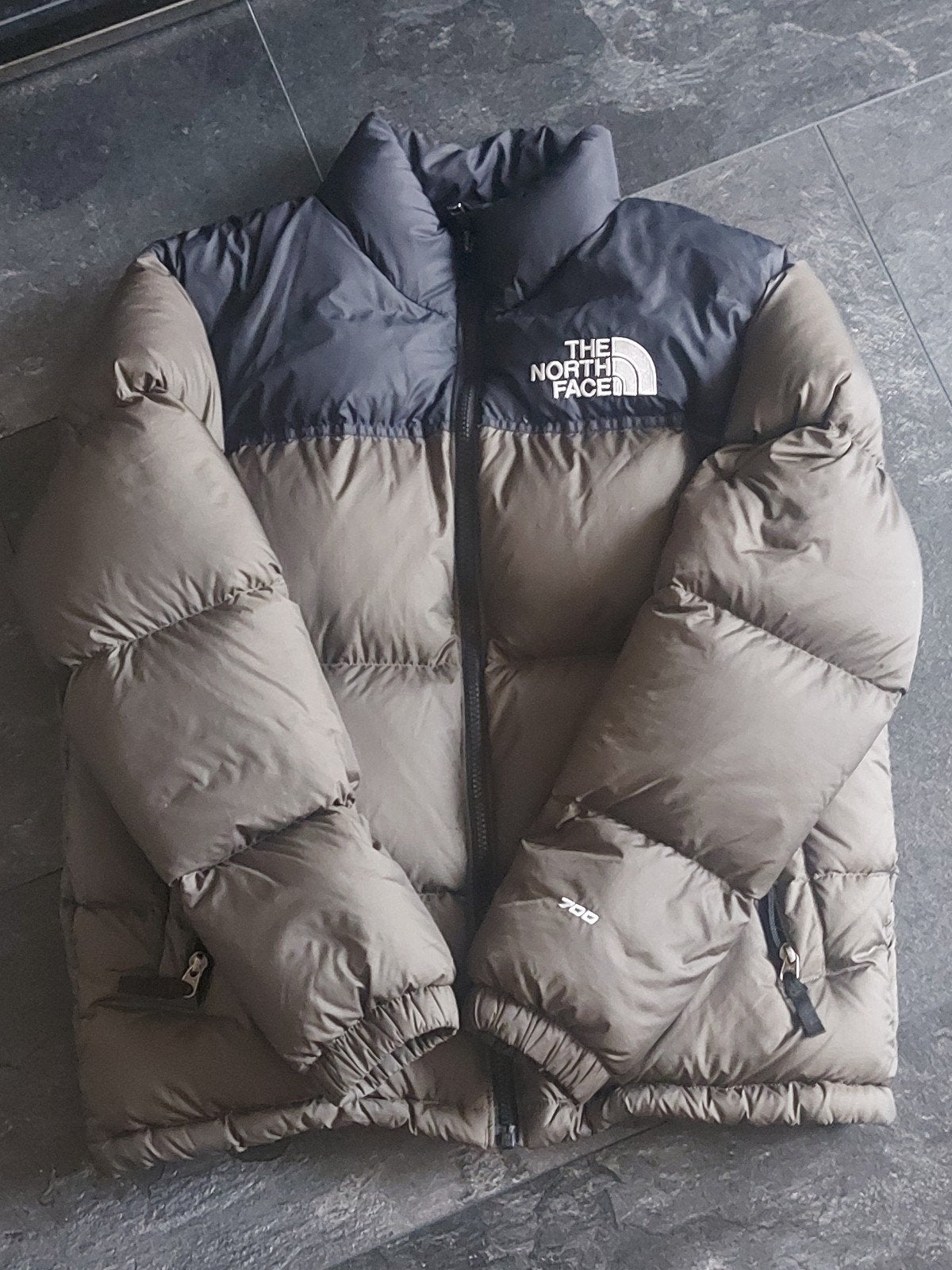 The North Face Retro Nuptse-jas voor tieners, The North Face, Ophalen of Verzenden, Zo goed als nieuw, Jongen