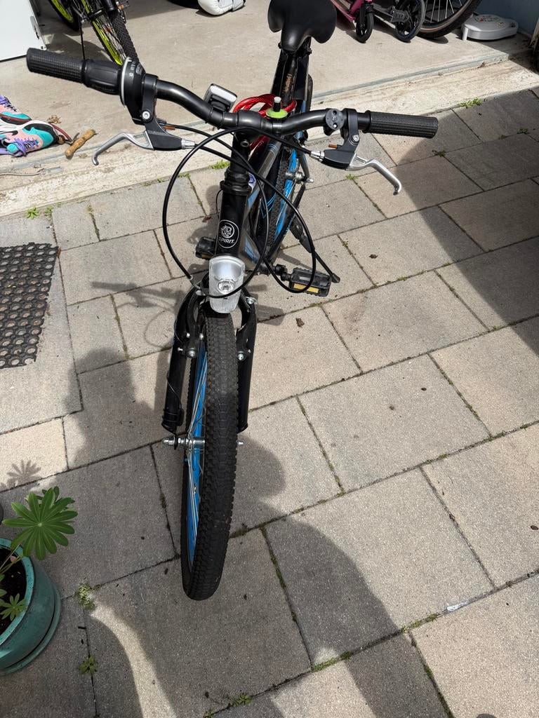 Spirit Delta kinderfiets 22 inch, Fietsen en Brommers, Fietsen | Heren | Herenfietsen, Overige merken, Gebruikt, Velgrem, Versnellingen