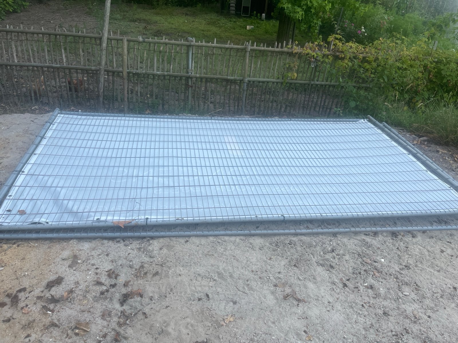 Bouwhekken met voeten - Ideaal voor bouw of evenementen, Ophalen, Gebruikt, Overige typen, Minder dan 2 meter