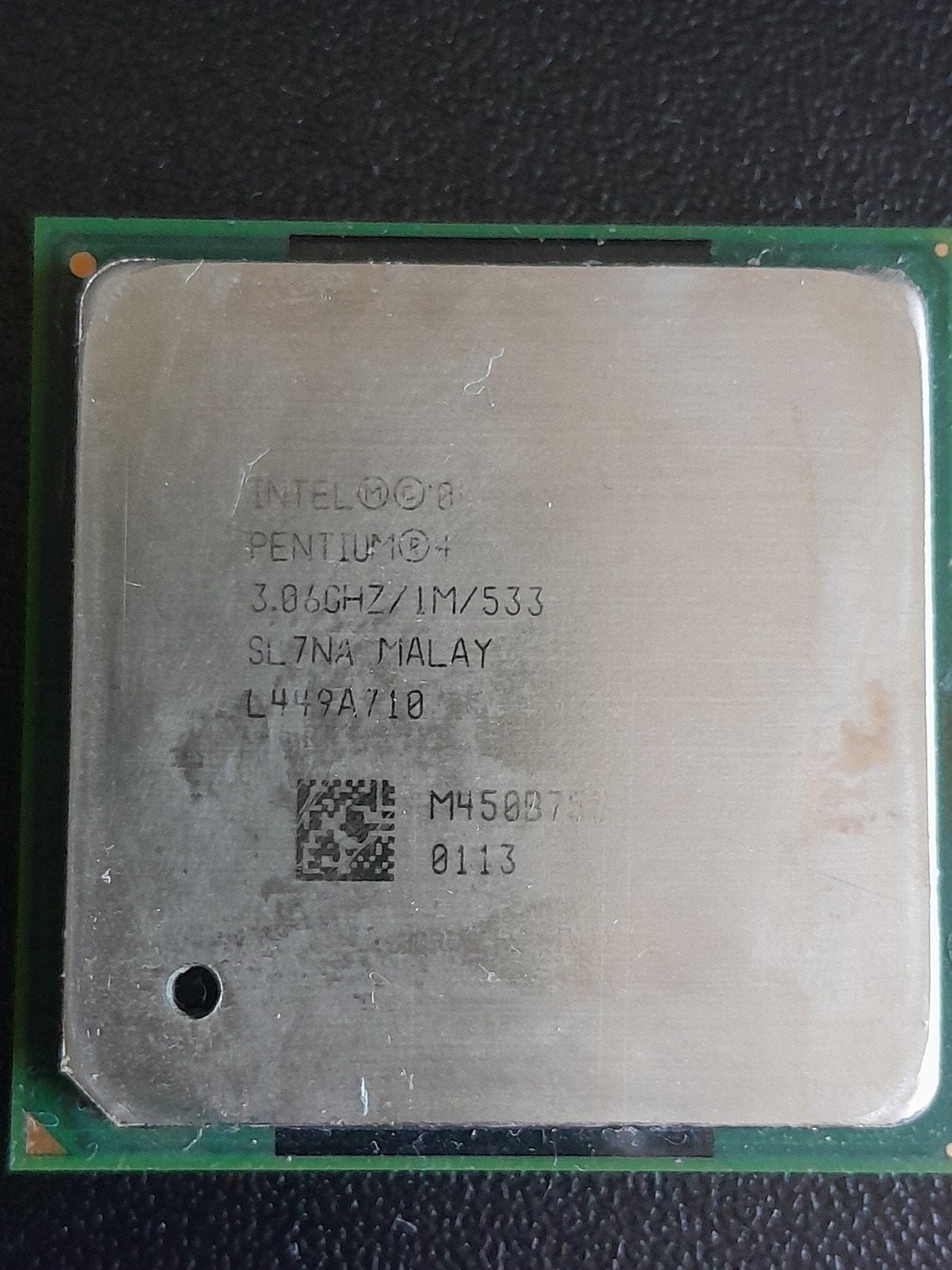 Intel Pentium 4 3.06GHz/1M/533 SL7NA Processor, Computers en Software, Processors, Gebruikt, Overige, Onbekend, 3 tot 4 Ghz
