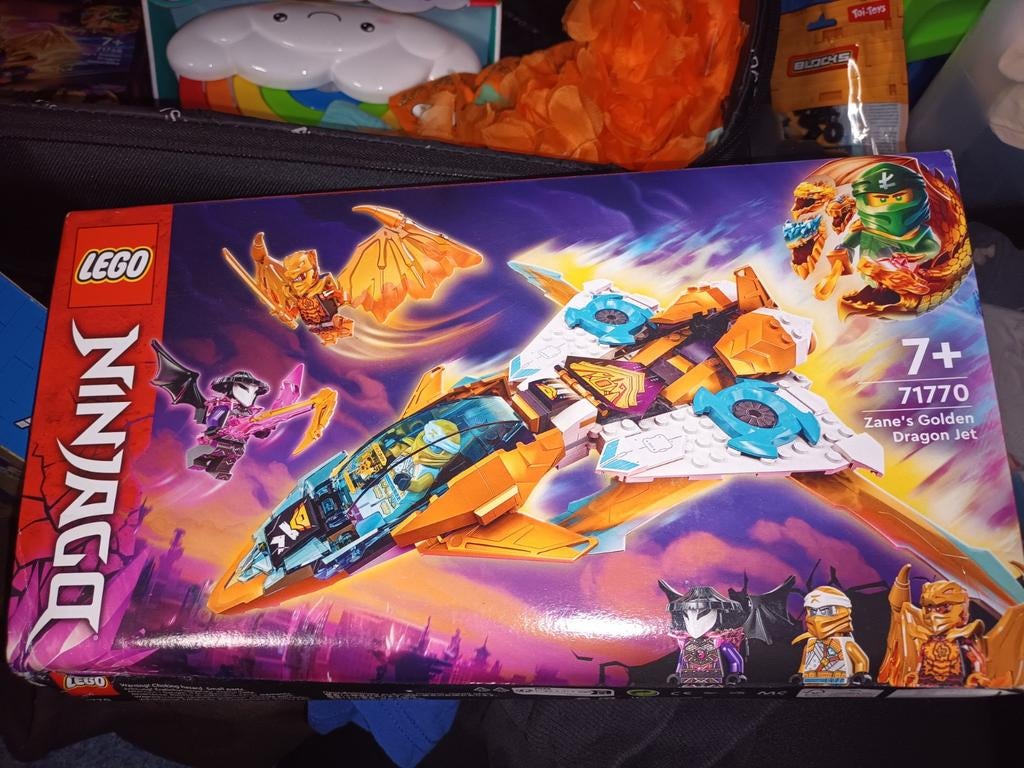 LEGO 71770 NINJAGO Zane's gouden drakenvliegtuig, Ophalen of Verzenden, Nieuw, Lego