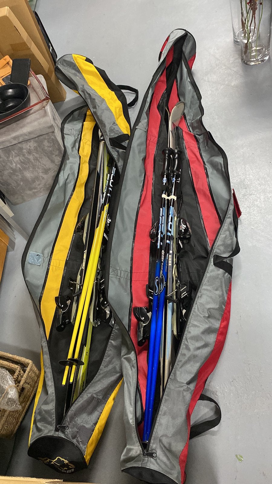 Prachtige Complete Wintersportset voor 2 Personen, Ophalen, 160 tot 180 cm, Salomon, Zo goed als nieuw