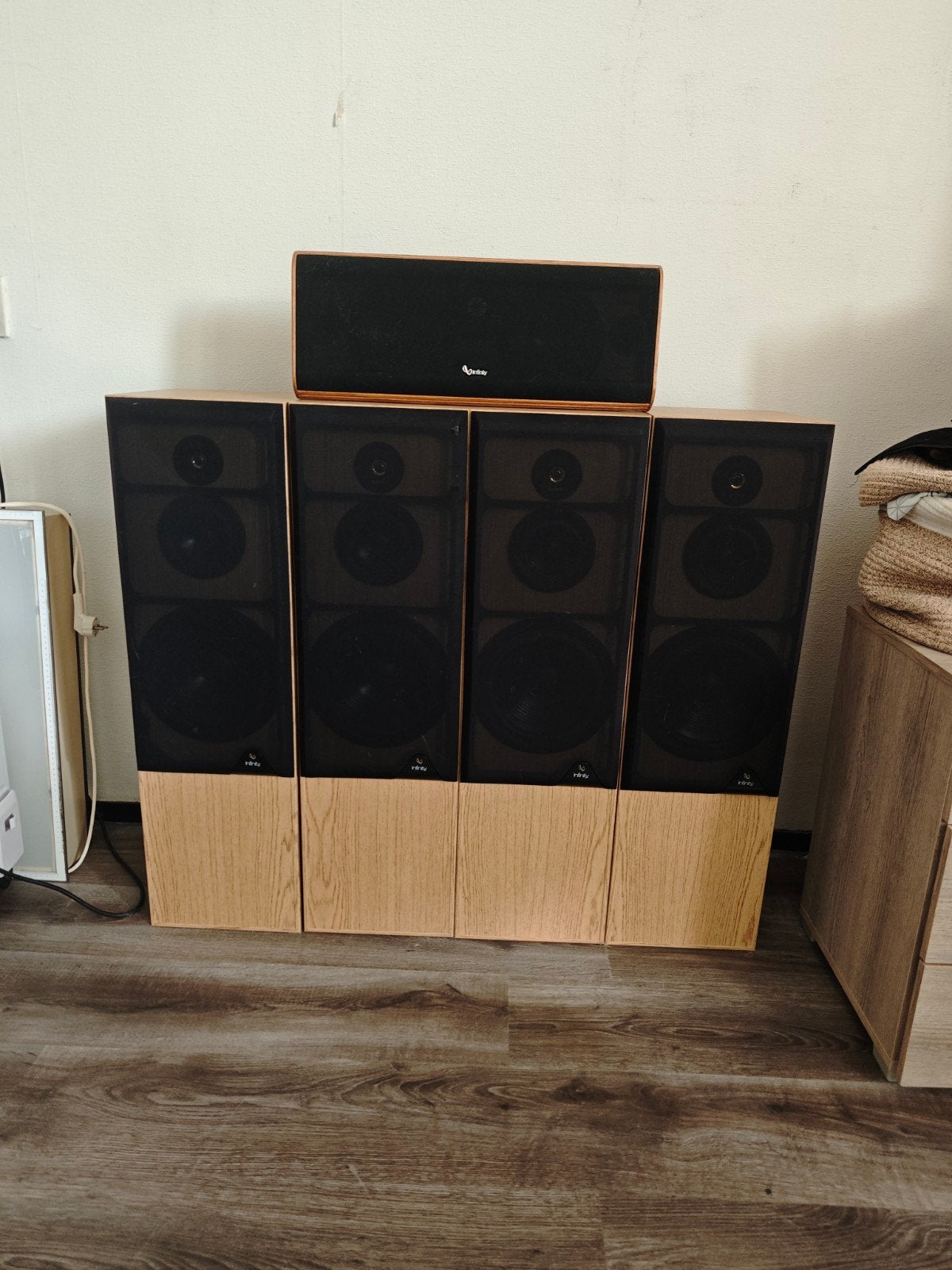 Infinity Speaker set, Audio, Tv en Foto, Luidsprekers, Ophalen, Gebruikt, Speakerset, Geschikt voor surround/home cinema