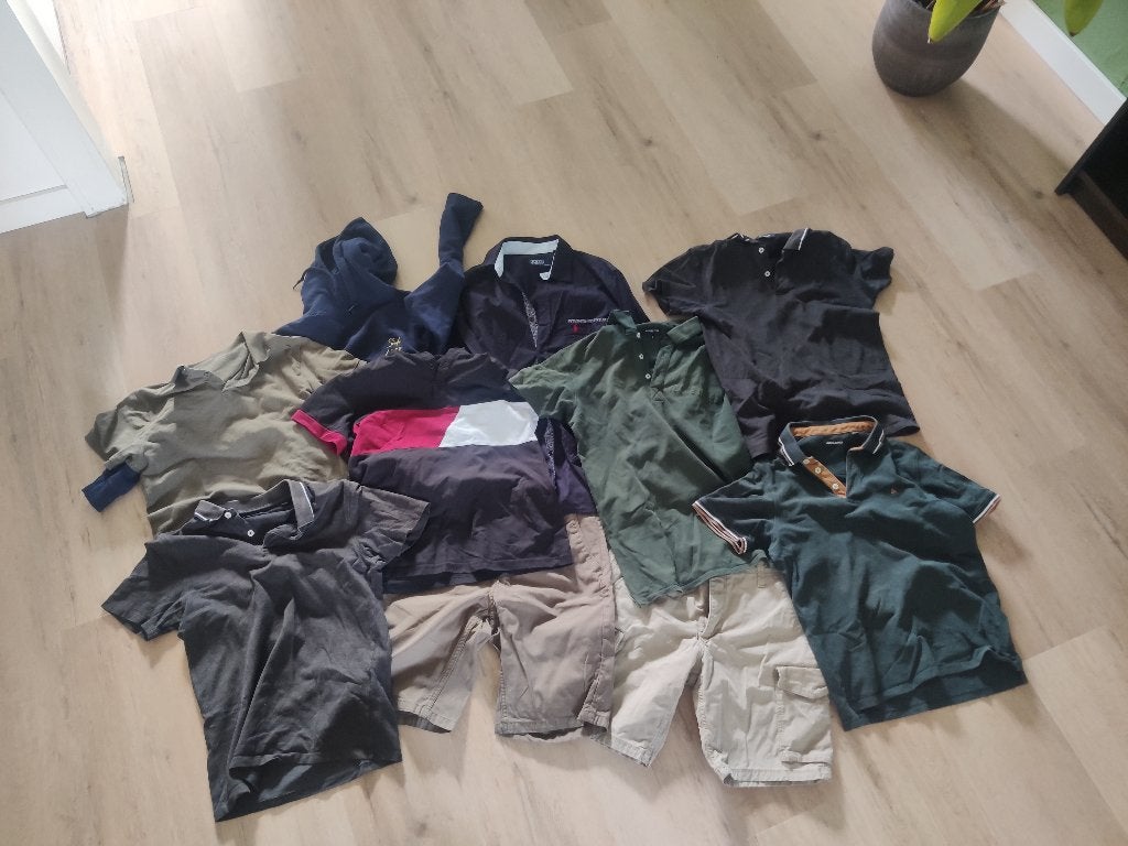 Kelding polos en korte broeken, Ophalen of Verzenden, Gedragen