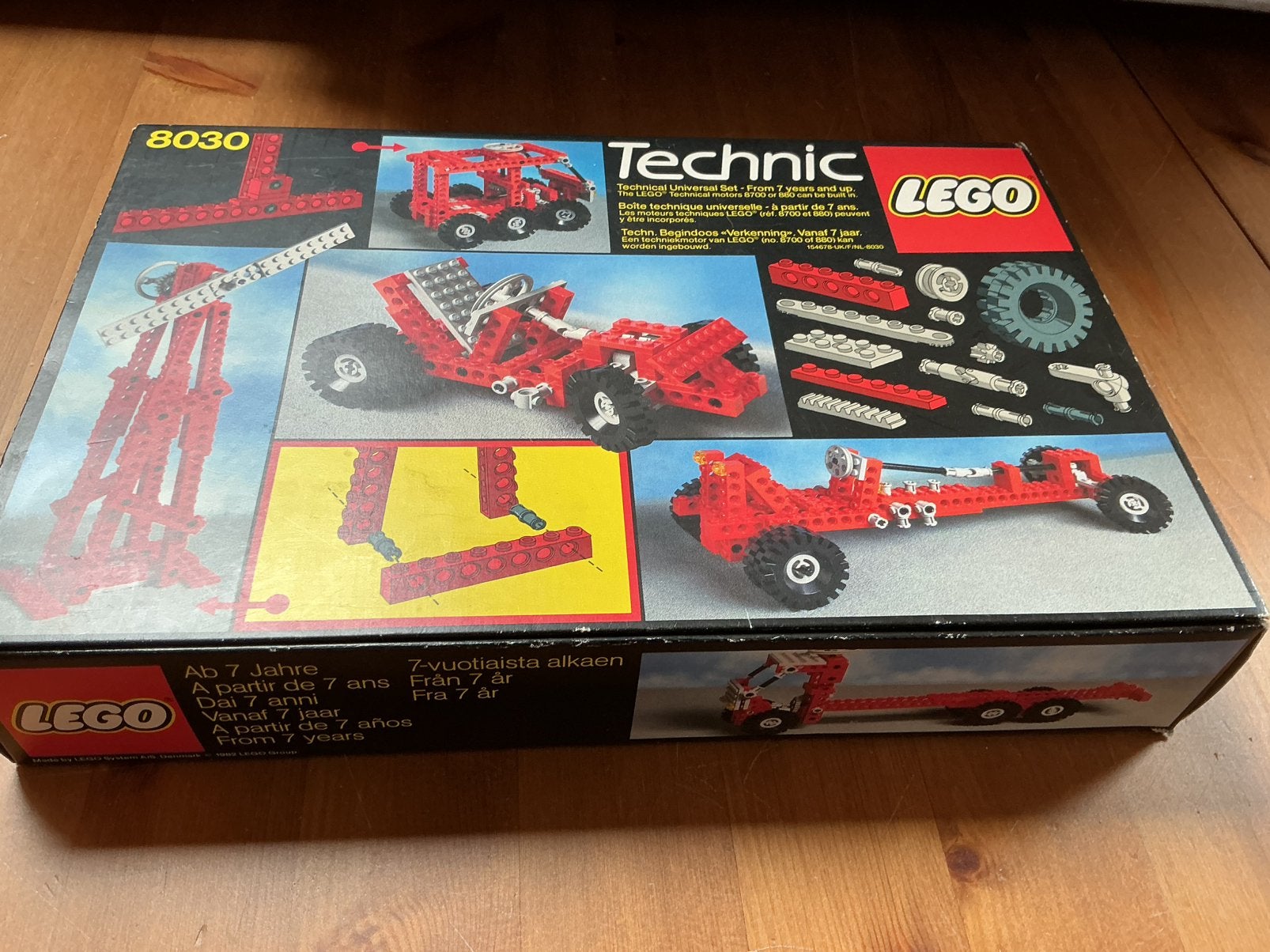 TECHNISCH LEGOSET 8030 in nette staat met doos en boekje, Ophalen of Verzenden, Gebruikt