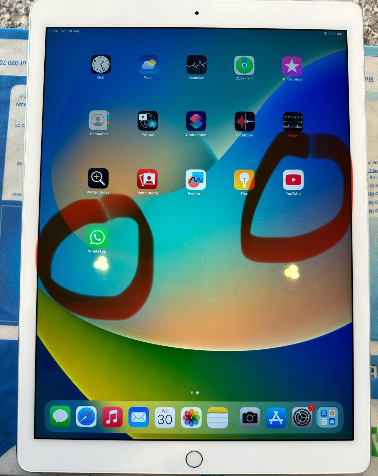 Foto 4 van İPAD PRO 12.9 inc  2015 (1'e generatie)