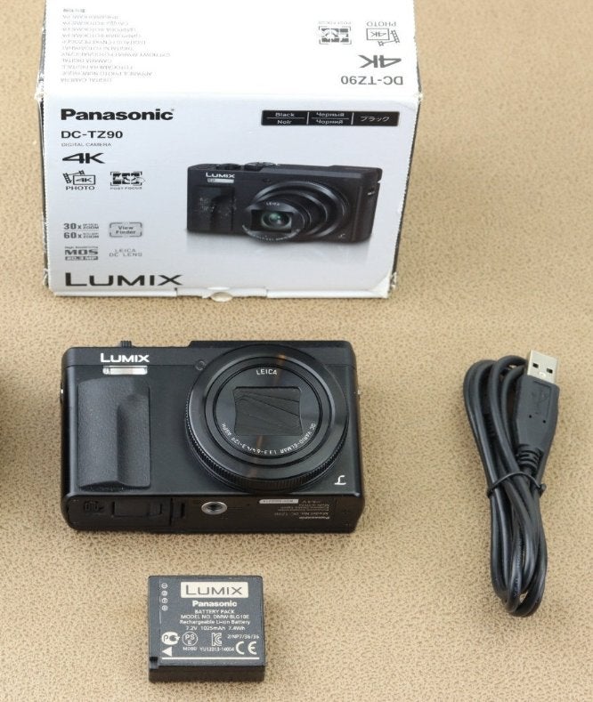 Panasonic Lumix TZ-90, Panasonic, Touchscreen, Ophalen of Verzenden, Zo goed als nieuw
