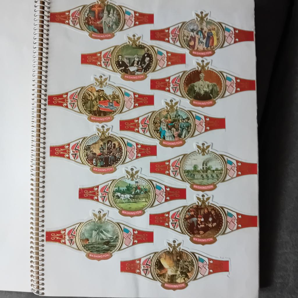 sigarenbandjes, Ophalen, Gebruikt, Sigarenbandjes