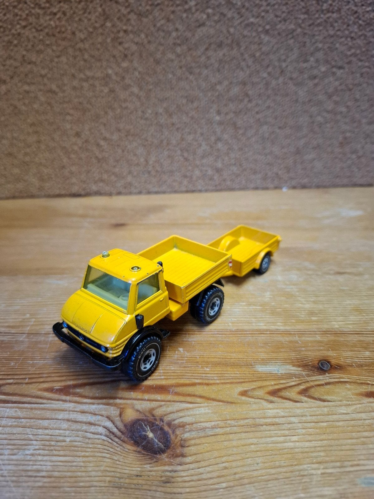 Siku Unimog met aanhanger, Ophalen of Verzenden, Gebruikt, Bus of Vrachtwagen, SIKU