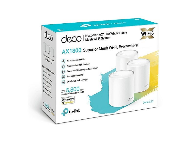 Tp-link Deco AX1800 wifi6 versterker nieuw in doos!, Ophalen, Nieuw, TP-Link Deco