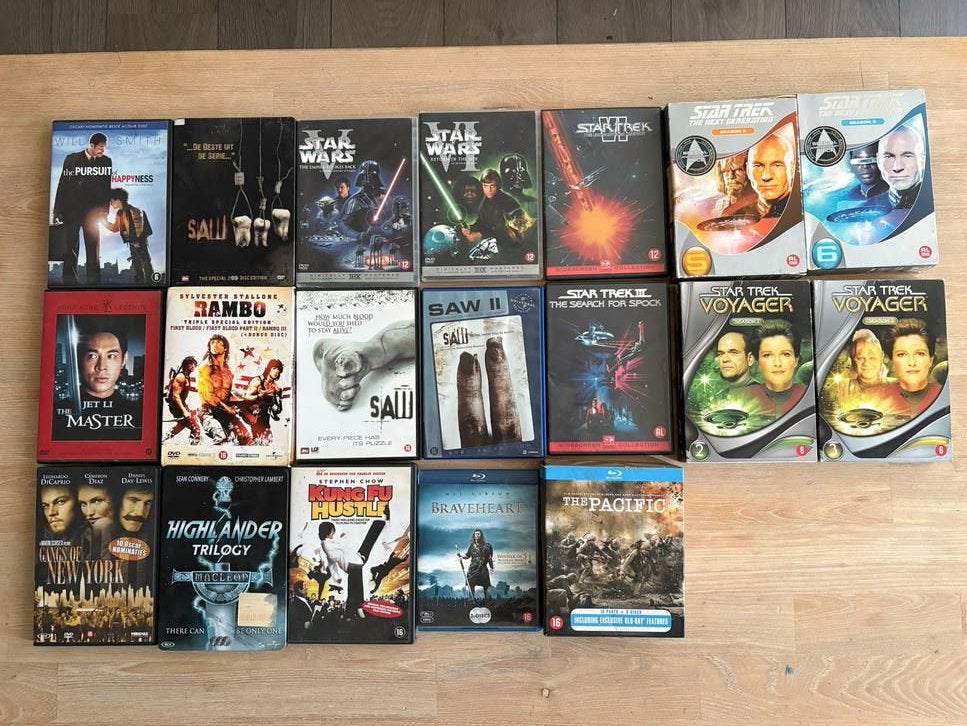 Krasvrije collectie Blu-rays en dvd's: Actie, Sci-Fi & meer, Nederlands, Science Fiction en Fantasy, Ophalen of Verzenden, Vanaf 12 jaar
