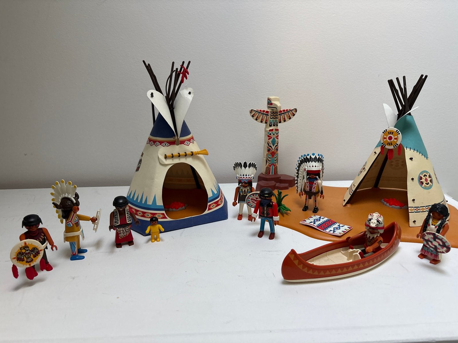Playmobil Indianen set - Leuk voor de kleine!, Ophalen, Gebruikt, Jongen of Meisje