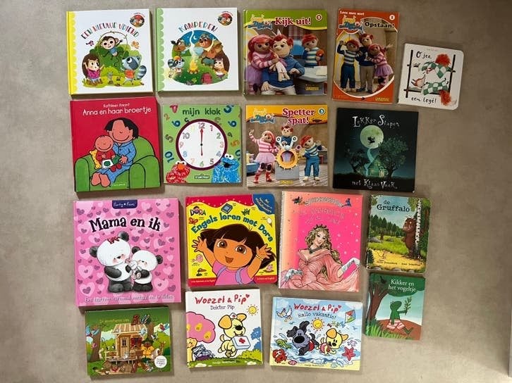 15 boeken oa Woezel & Pip, Zandkasteel, Ophalen of Verzenden, Gelezen, Fictie algemeen