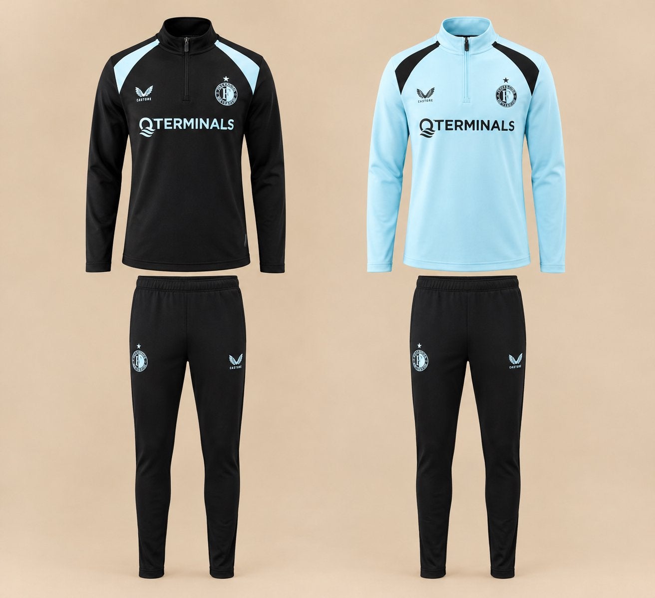 Feyenoord trainingspak S,M,L,XL,XXL, Maat XS of kleiner, Ophalen, Nieuw, Trainingspak