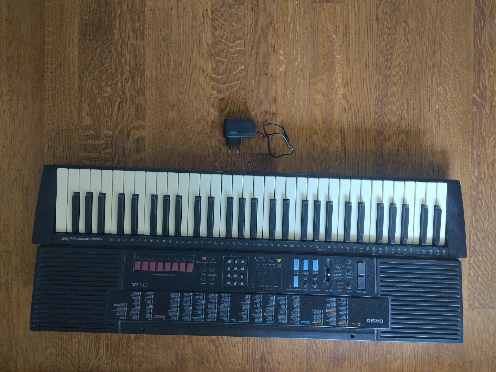 Casio Keyboard CTK-630 inclusief adapter, Ophalen, Gebruikt, 61 toetsen, Casio