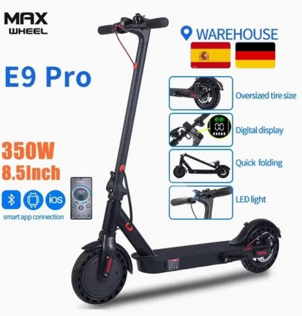 Maxwheel E9 Pro Elektrische Step – M365 Model (Nieuw), Verzenden, Zo goed als nieuw, Elektrische step (E-scooter), Maxwheel