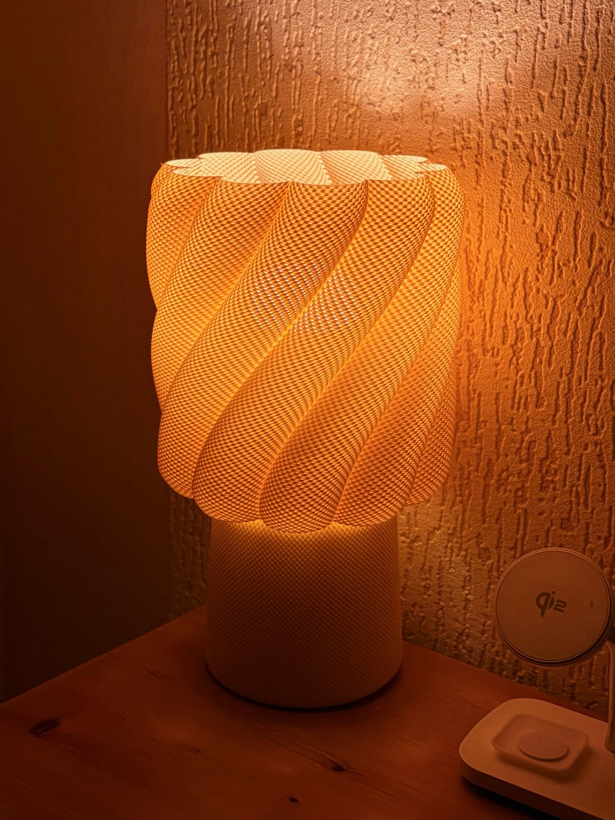 Moderne tafellamp - E27 - Sfeervolle verlichting, Kunststof, Oranje, Nieuw, Sfeerlamp