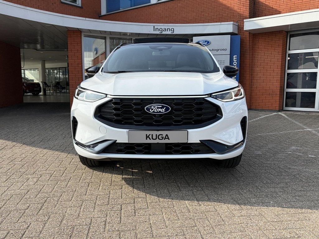 Ford Kuga 2.5 PHEV ST-Line X, Auto's, Ford, 14 kWh, Euro 6, 4 cilinders, Leder en Stof