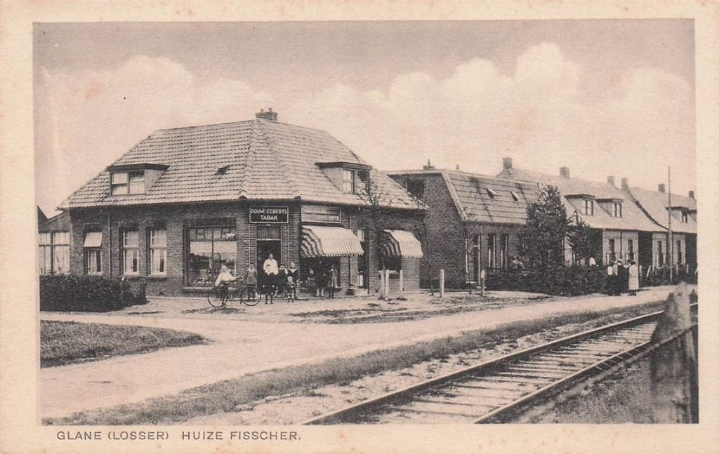 703-192-003 Glane (Losser) Huize Fisscher, Verzamelen, Verzenden, Voor 1920, Overijssel