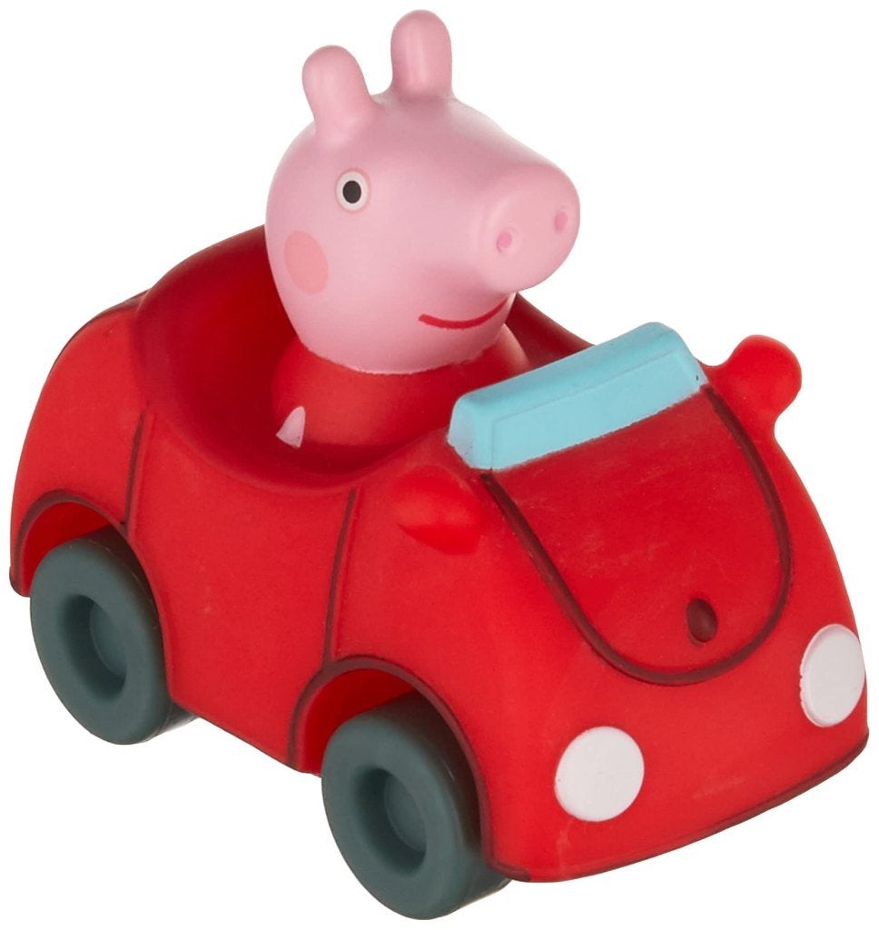 Peppa Pig: Mini voertuigen 8 cm: Peppa Rode auto, ., Jongen of Meisje, Nieuw, Ophalen of Verzenden