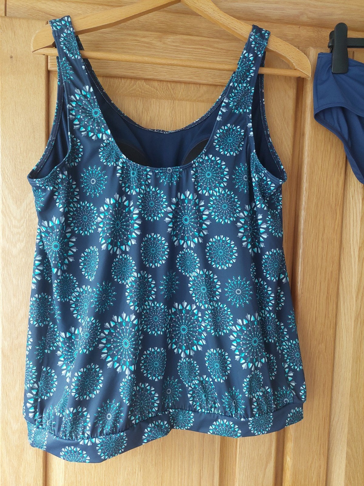 Nette tankini maat 48, Ophalen of Verzenden, Zwart, BH