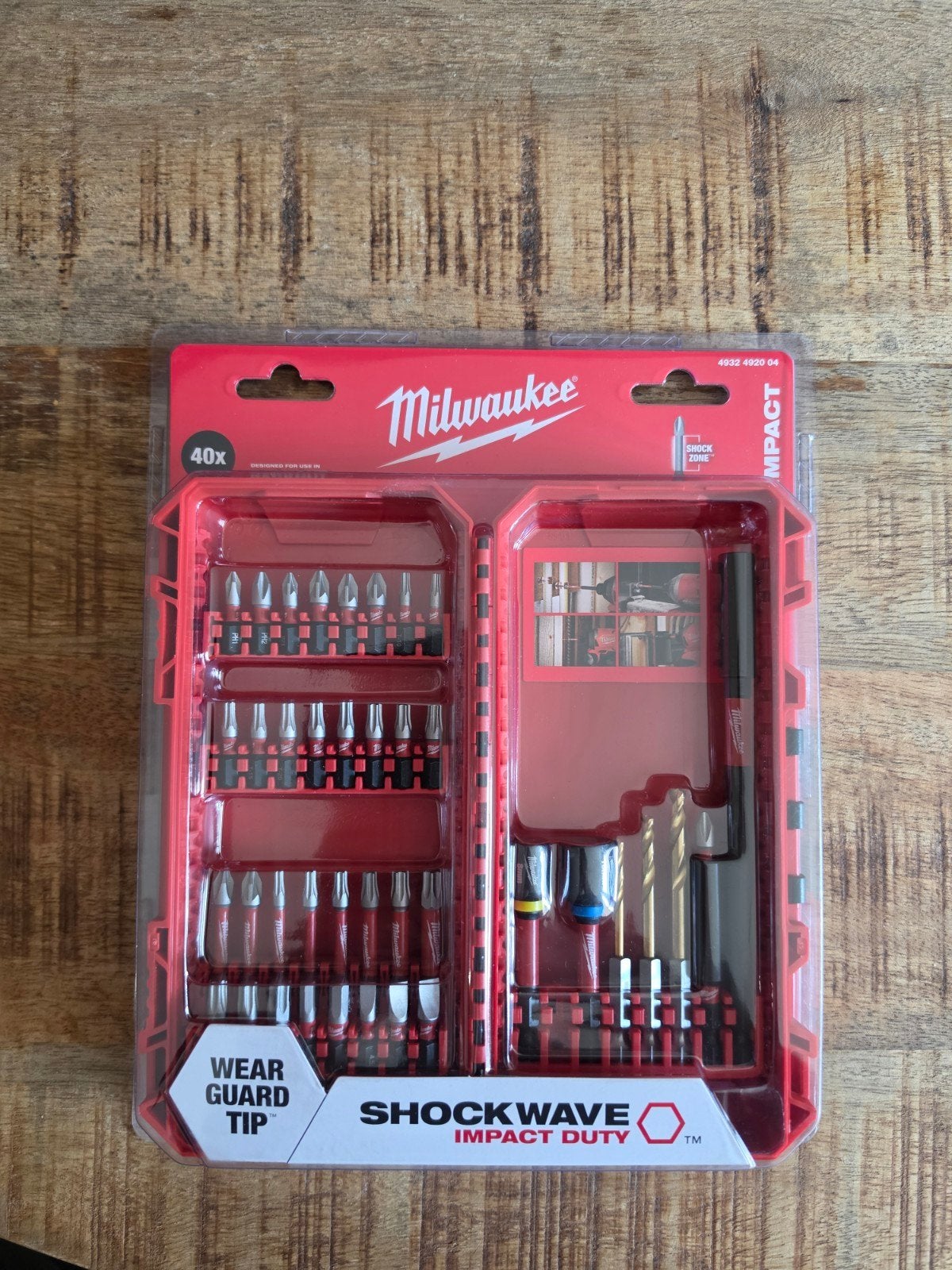 Milwaukee Shockwave Impact Duty Bitset 40-delig - Nieuw, Ophalen of Verzenden, Nieuw, Bitset, Milwaukee