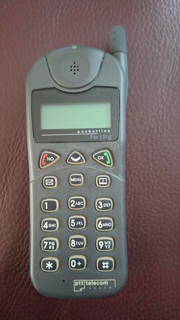 Vintage PTT Telecom Pocketline Swing Mobiele Telefoon, Gebruikt, Geen camera, Ophalen of Verzenden, Klassiek of Candybar