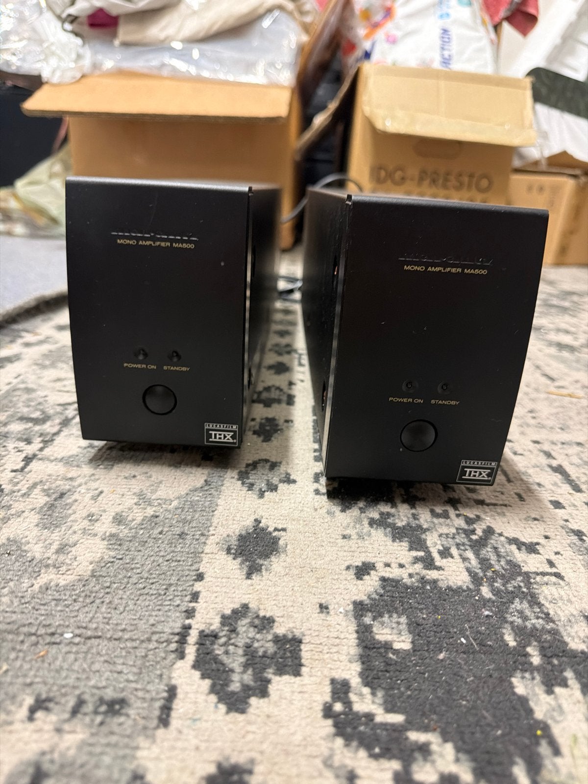 Marantz MA500 Mono Eindversterkers (set van 2), Gebruikt, Ophalen of Verzenden, 60 tot 120 watt, W