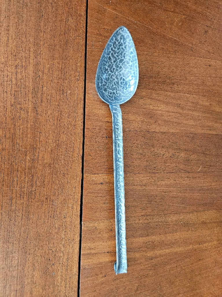 Oude emaille pollepel, Antiek en Kunst, Ophalen of Verzenden