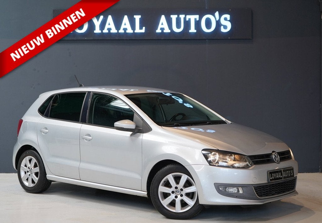 Volkswagen Polo 1.2 TSI Highline | NAVI | AIRCO | CRUISE | E, Voorwielaandrijving, Euro 5, Stof, Handgeschakeld