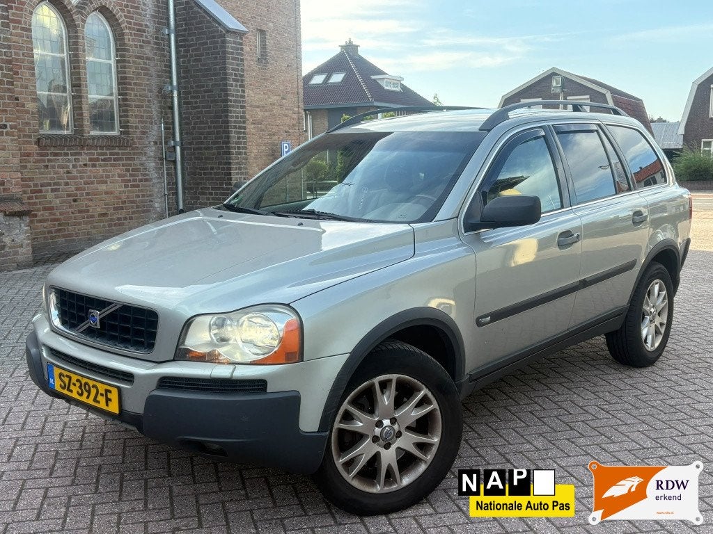 Volvo XC90 2.9 T6 Exclusive (bj 2003, automaat), Auto's, Volvo, Gebruikt, 138 €/maand, 7 stoelen, 2922 cc