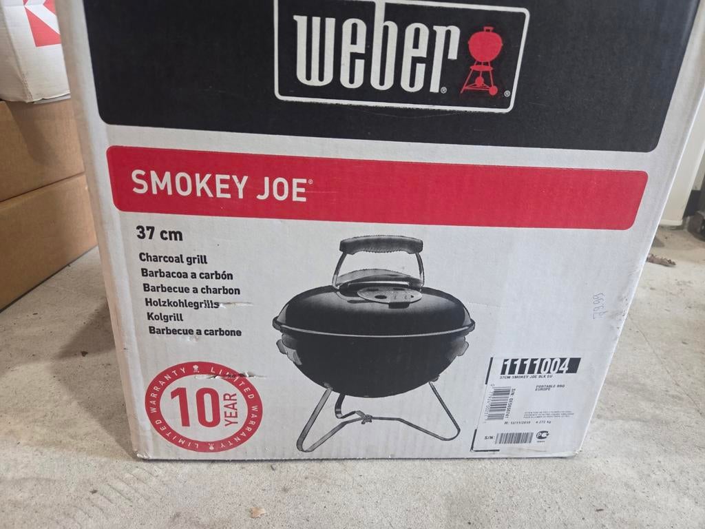 Nieuwe Weber Smokey Joe BBQ - Ongebruikt!, Tuin en Terras, Houtskoolbarbecues, Ophalen, Nieuw, Weber