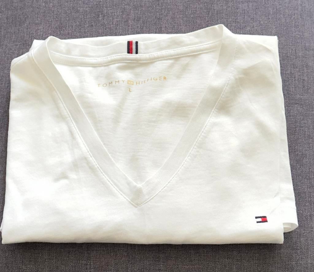 TOMMY HILFIGER T-SHIRT MAAT L, Ophalen of Verzenden, Zo goed als nieuw
