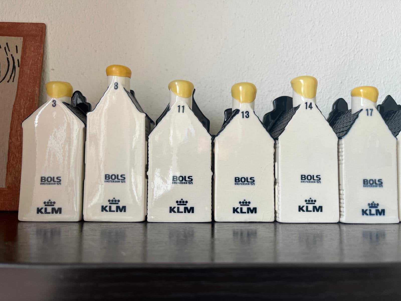 Klm huisjes (29 stuks), Ophalen of Verzenden, Zo goed als nieuw