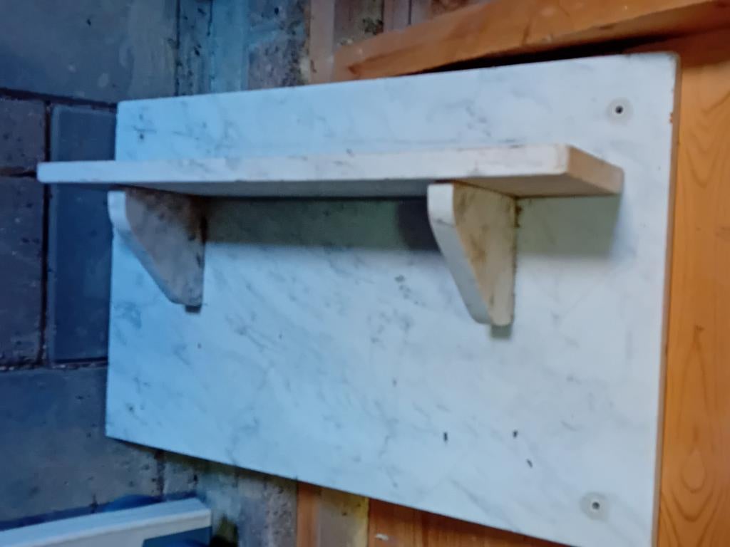 Marmere wastafel plaat . Plachet, Ophalen, 50 tot 100 cm, Minder dan 100 cm, Wasbak of Wastafel