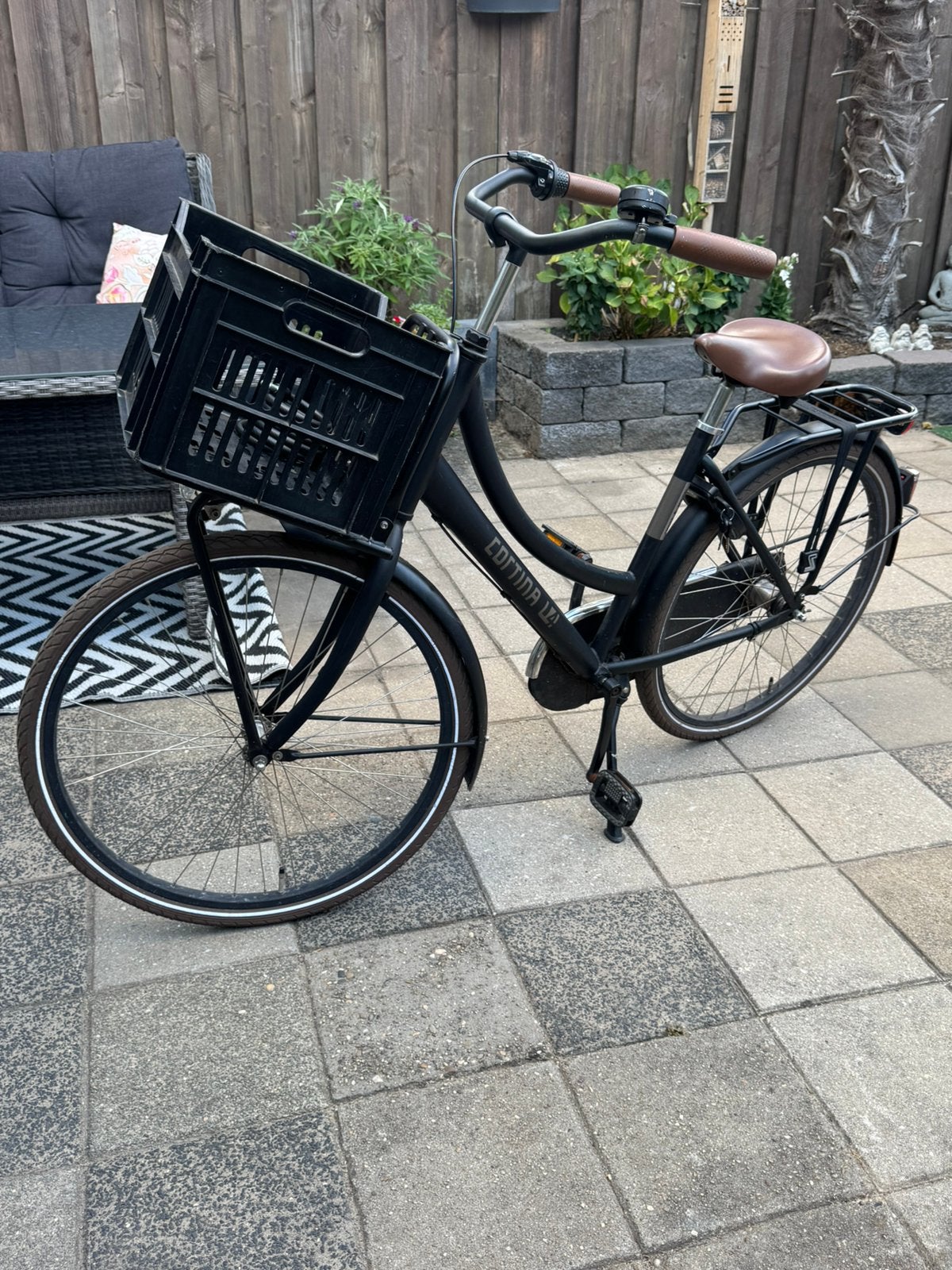 26 inch cortina fiets, Ophalen, Gebruikt, Terugtraprem, Versnellingen