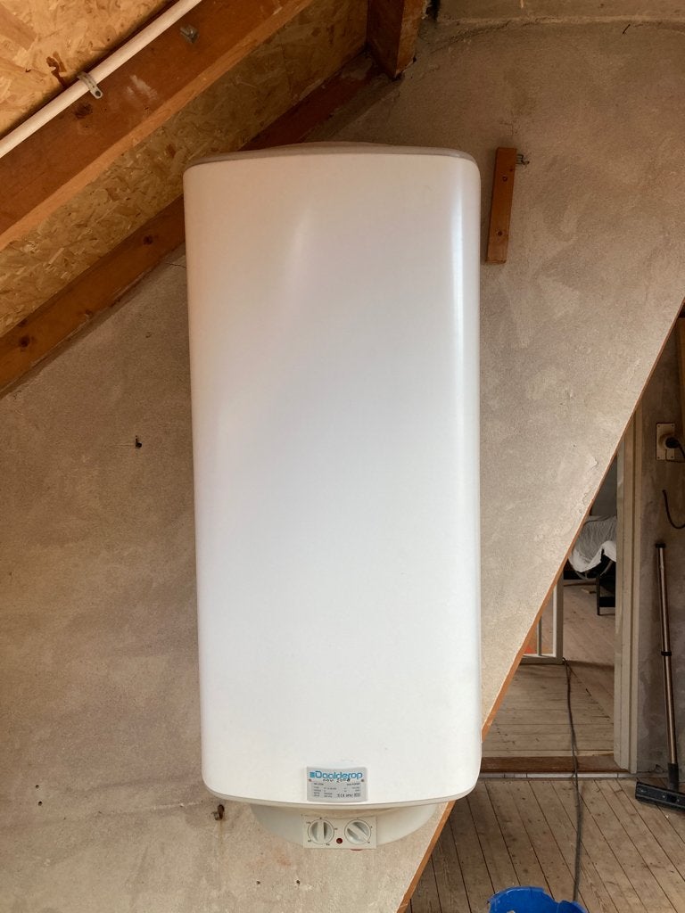ITHO DAALDEROP Boiler DUO KOPER 120 L, Ophalen, Gebruikt, 100 liter of meer, Boiler