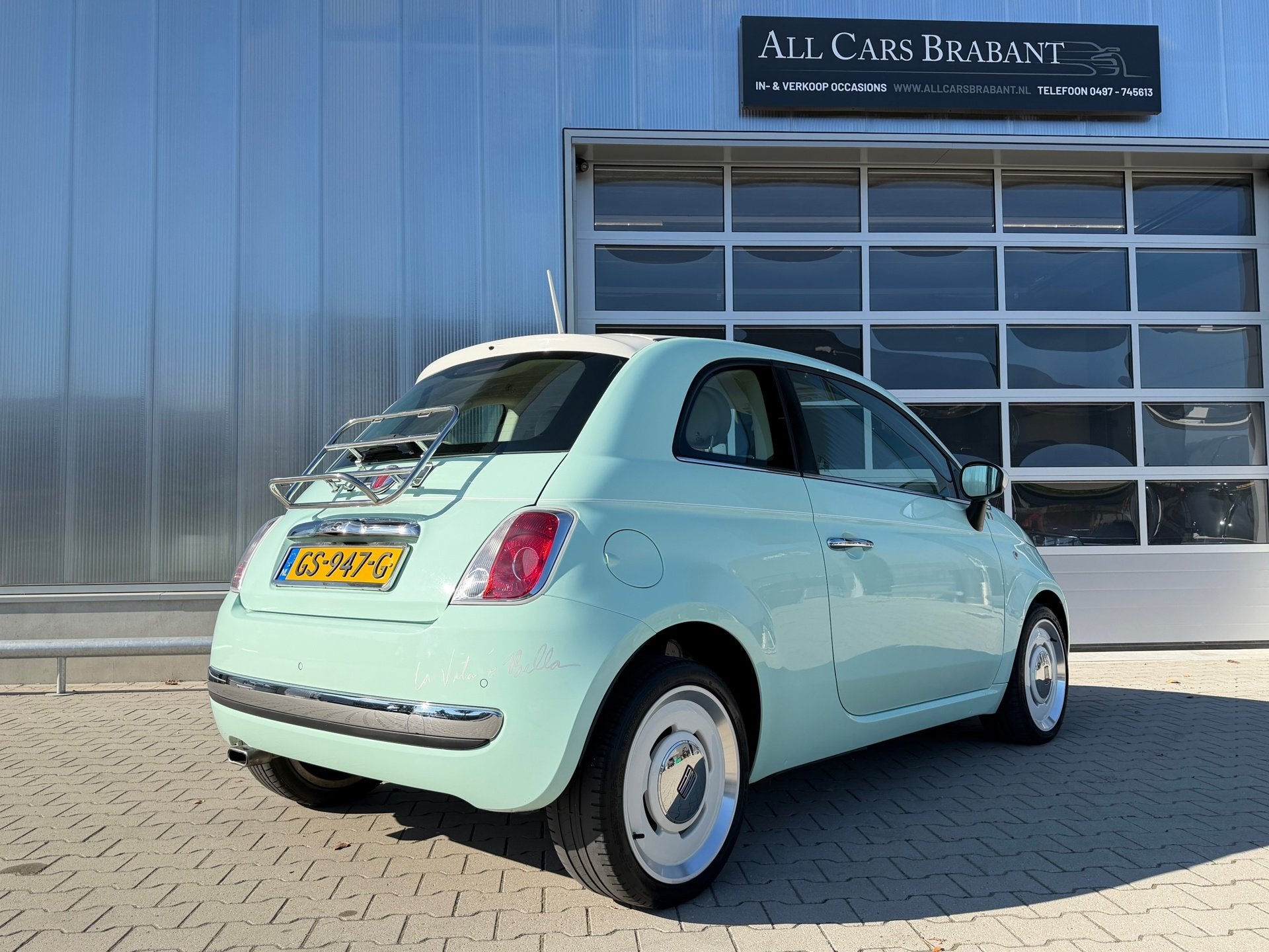 Fiat 500 0.9 TwinAir Turbo Vintage '57 /CarPlay/ leder/, Voorwielaandrijving, Gebruikt, 905 kg, Handgeschakeld