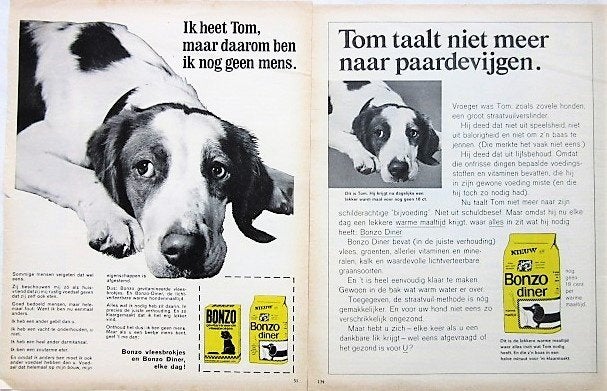 26 vintage advertenties dierenvoer 57-82 honden katten kat, Verzamelen, Ophalen of Verzenden, Zo goed als nieuw, Gebruiksvoorwerp