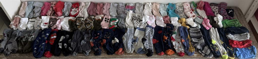 Partij babysokjes, kindersokken, maillots, Ophalen of Verzenden, Zo goed als nieuw, Jongen of Meisje, Sokken