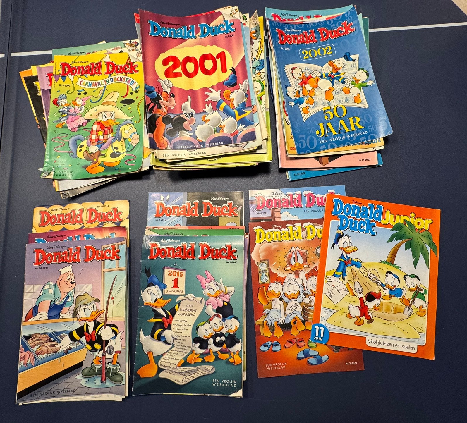 Donald duck tijdschriften 2000 - 2002 2014 2015 2016 2021, Meerdere comics, Ophalen of Verzenden, Gelezen, Europa